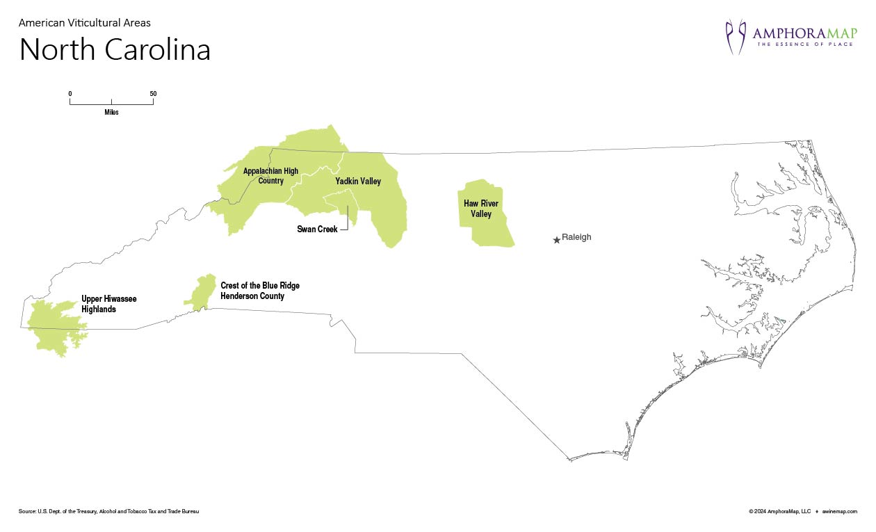 North Carolina AVAs