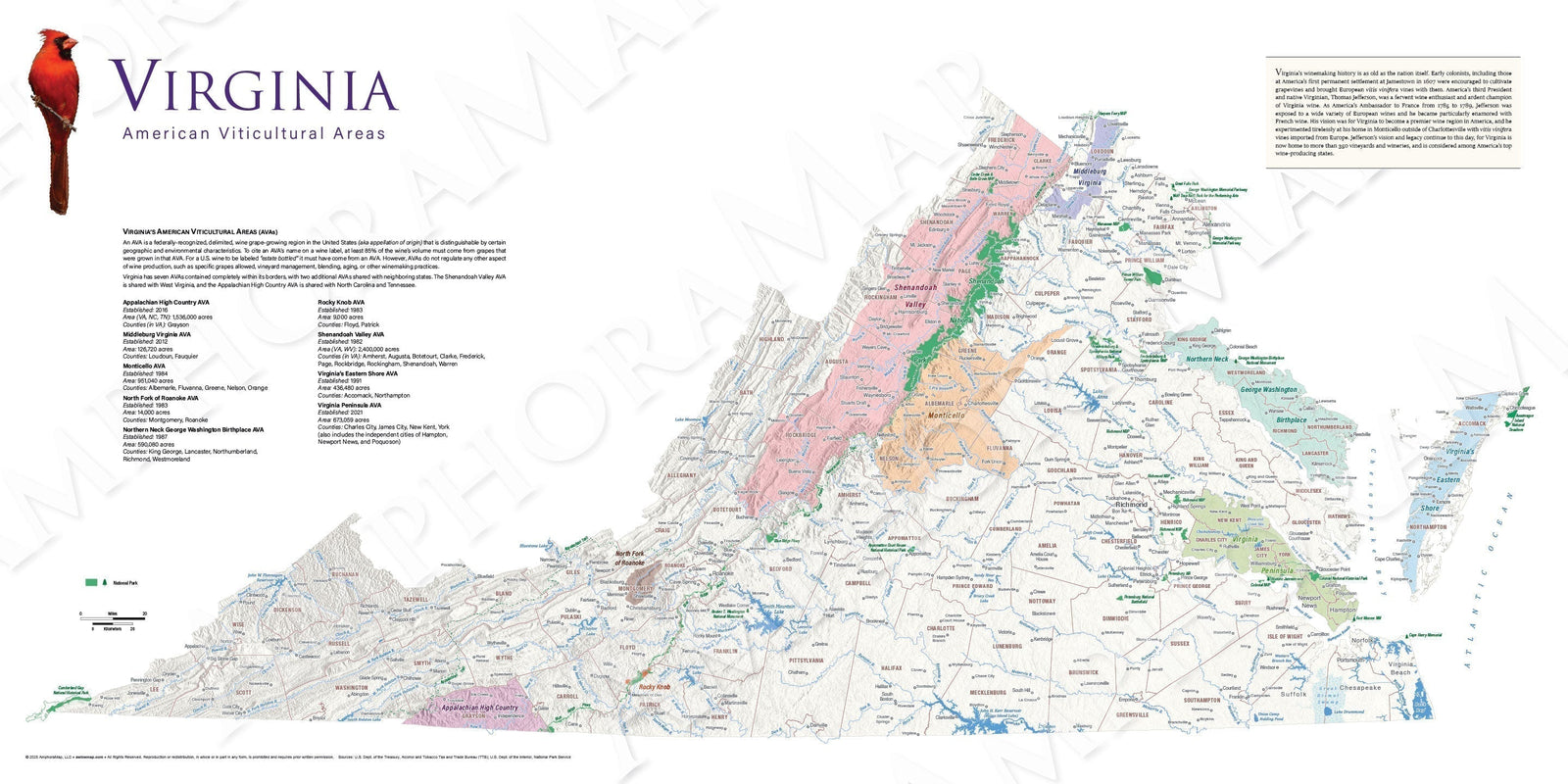Virginia Wine: American Viticultural Areas