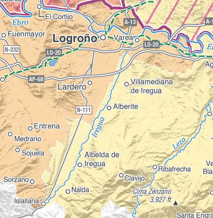 Rioja Wine Map