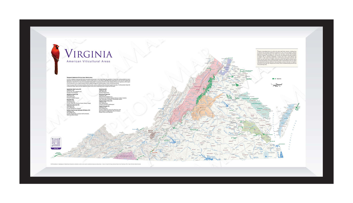 Virginia Wine Map
