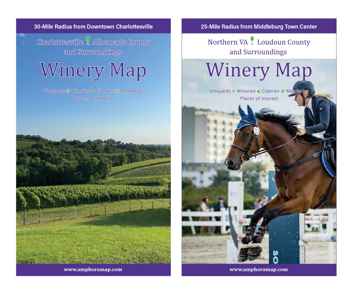 Virginia Winery Maps
